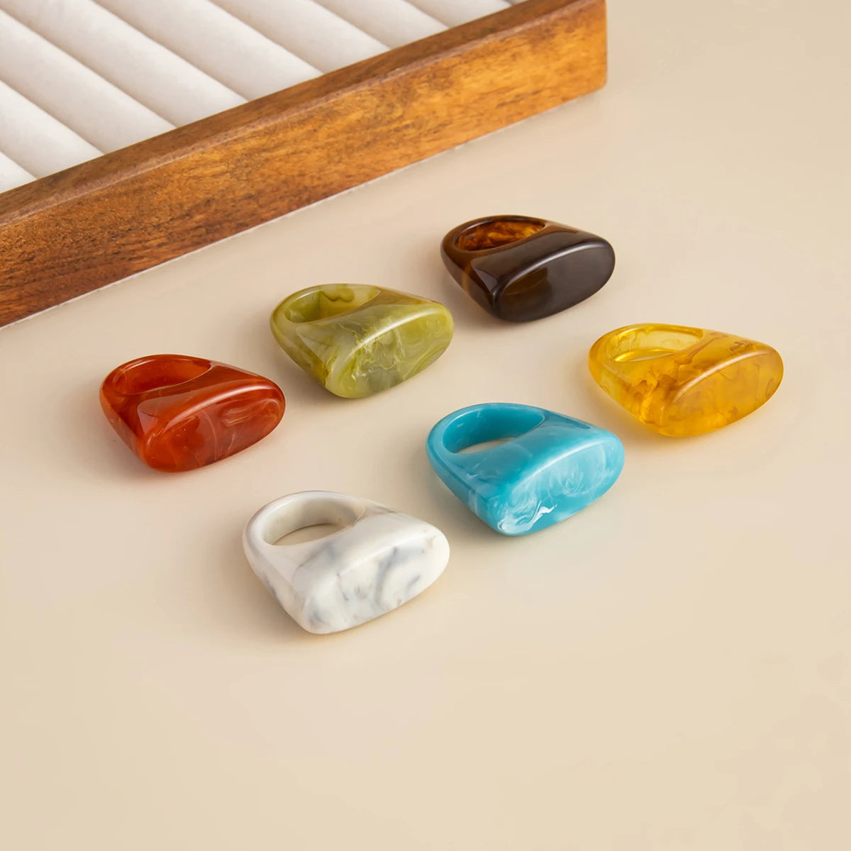 Boho Acrylic Ring