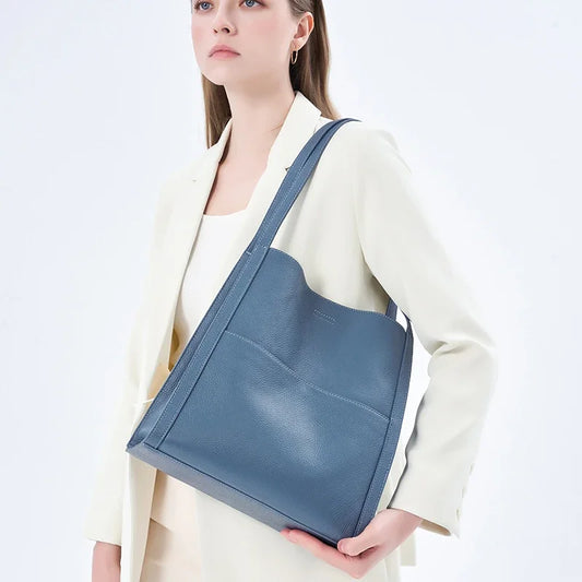 Large Leather Tote Bag 2026