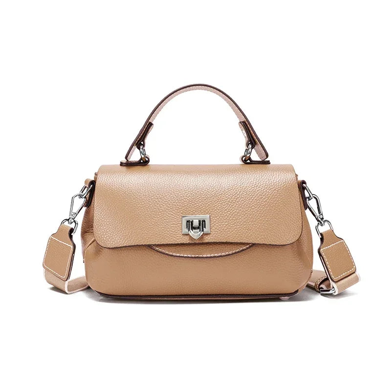 Mini Leather Top Handle Bag