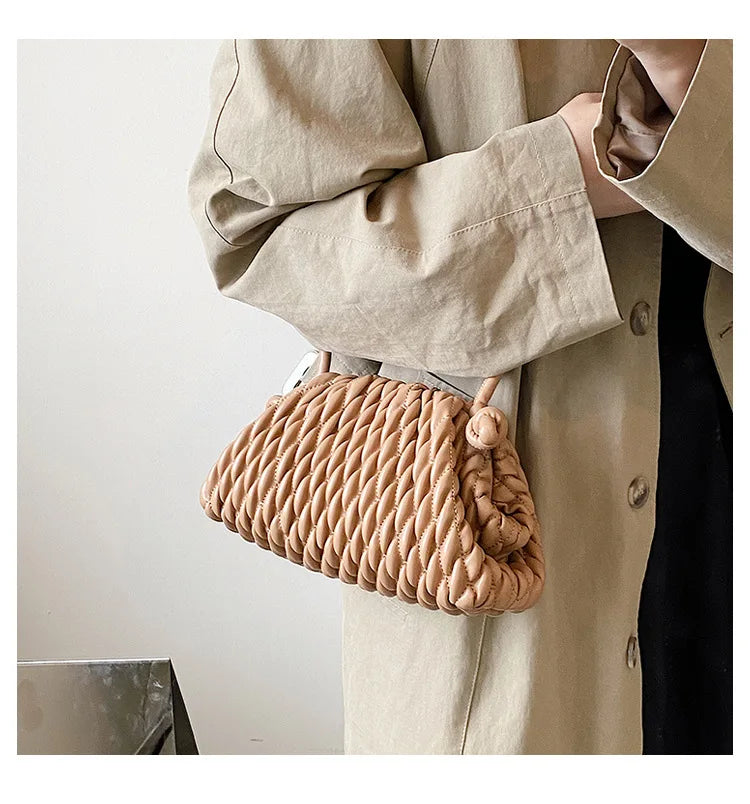 Embroidered Crossbody Shoulder Bag