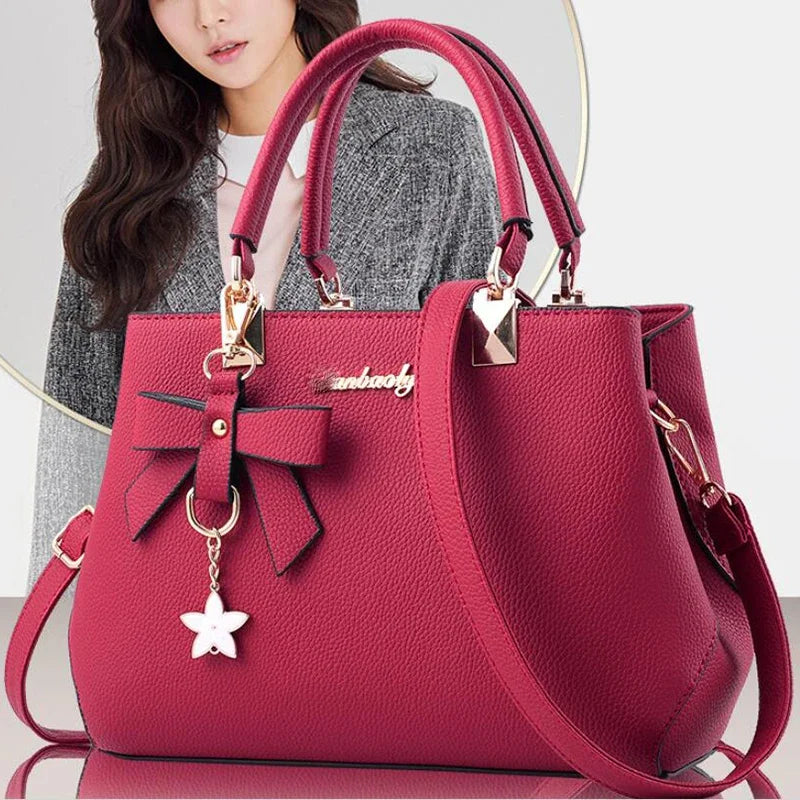 Elegant Bowknot Crossbody Handbag