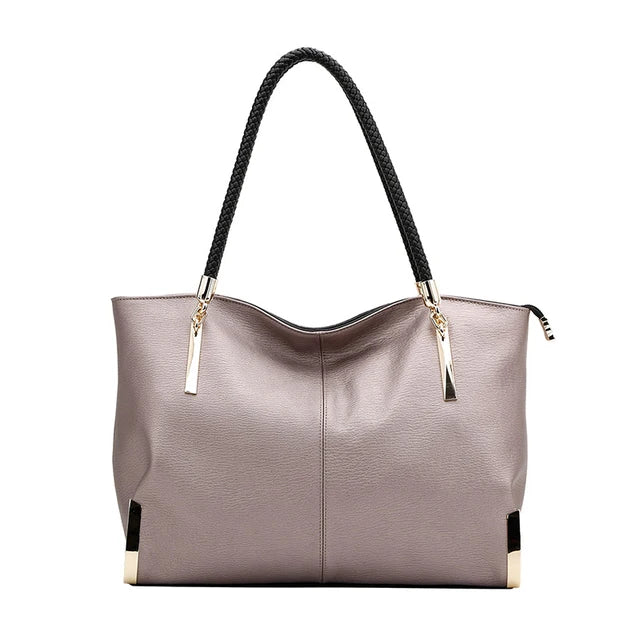 FOXER Cowhide Leather Tote Bag