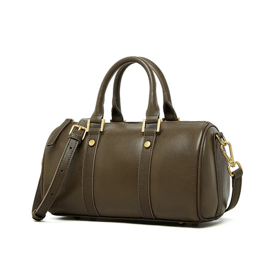 YANATARI Cattle Leather Shoulder Bag