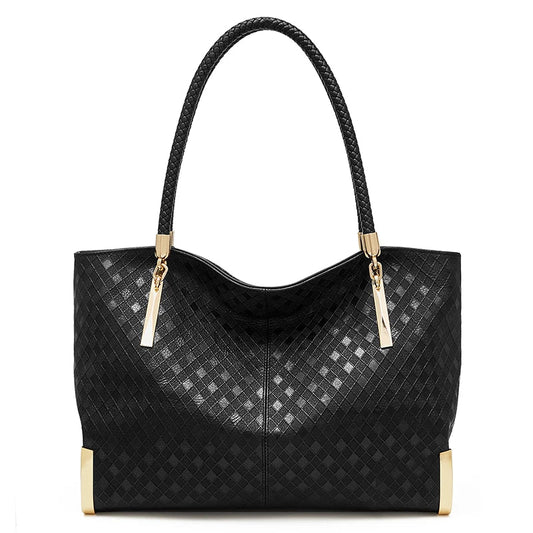 FOXER Genuine Leather Tote Handbag