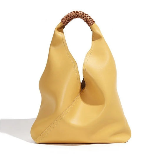 Luxury Genuine Leather Shoulder Tote