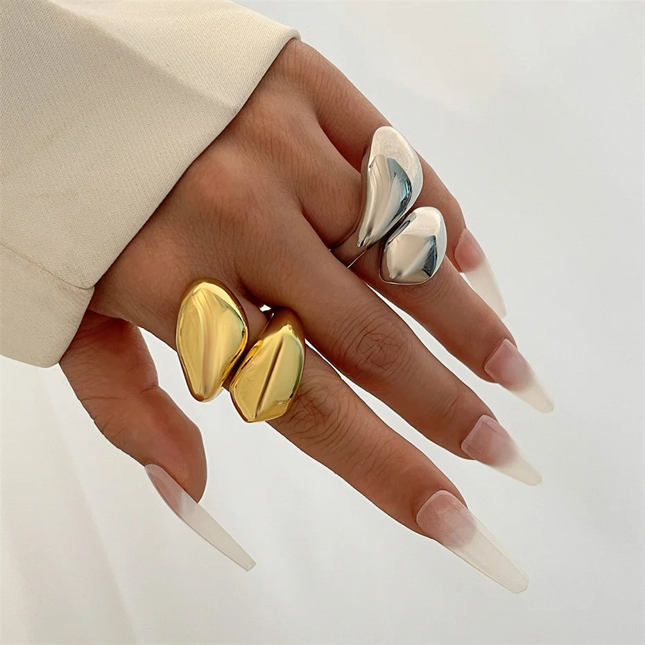 Snake Water Drop Ring