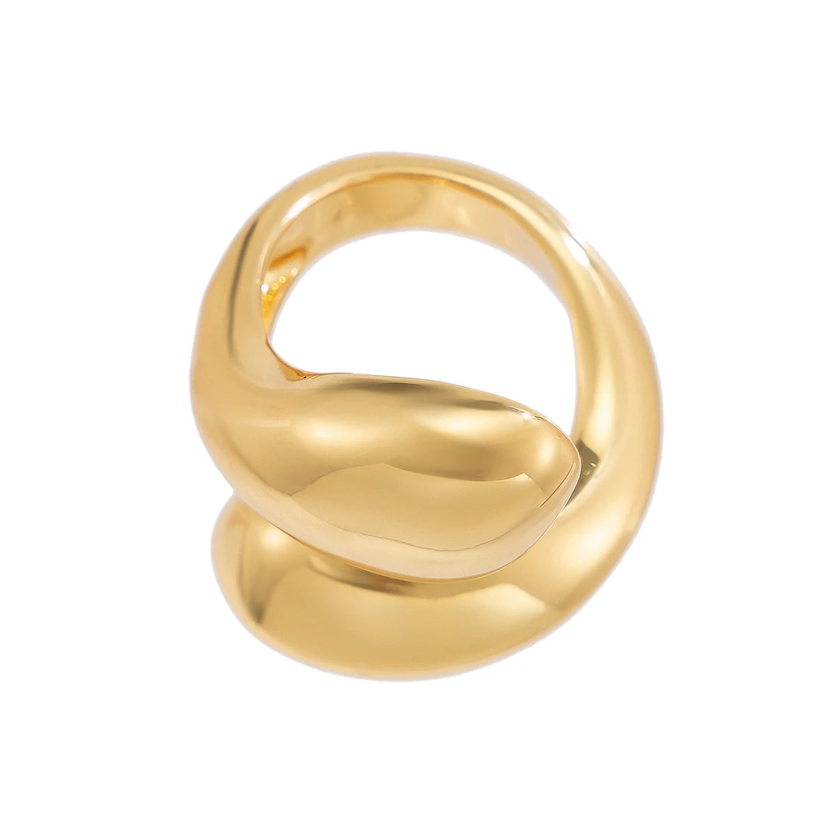 Snake Water Drop Ring