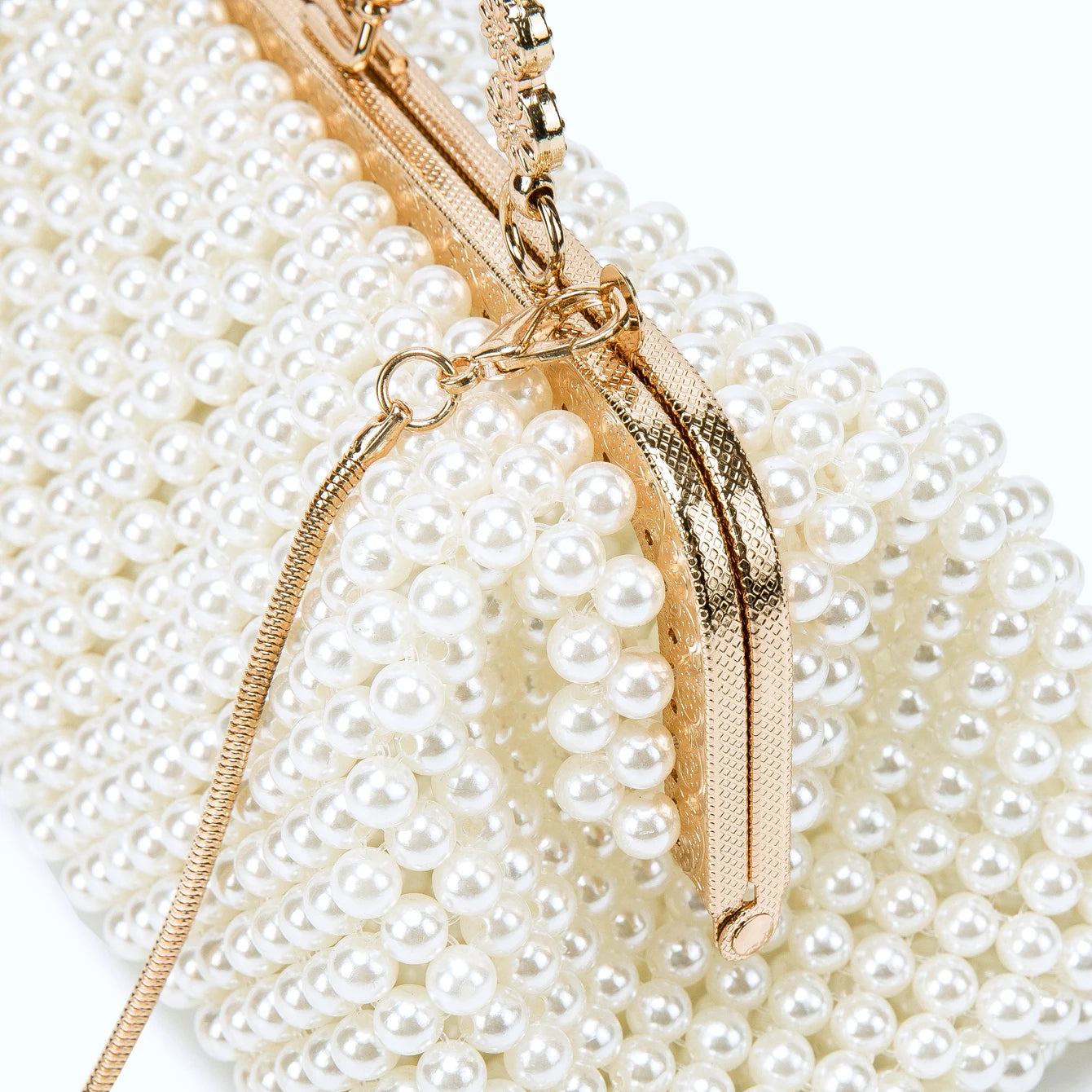 Purses and Handbag Luxury Designer Clutch Purse Handmade Pearl