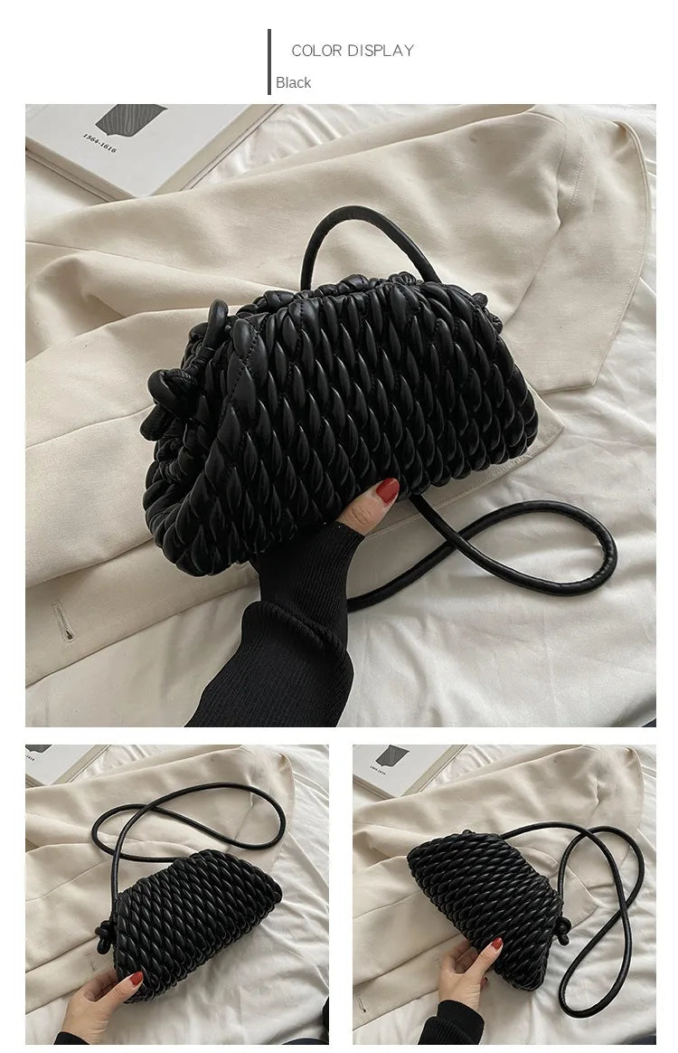 Embroidered Crossbody Shoulder Bag