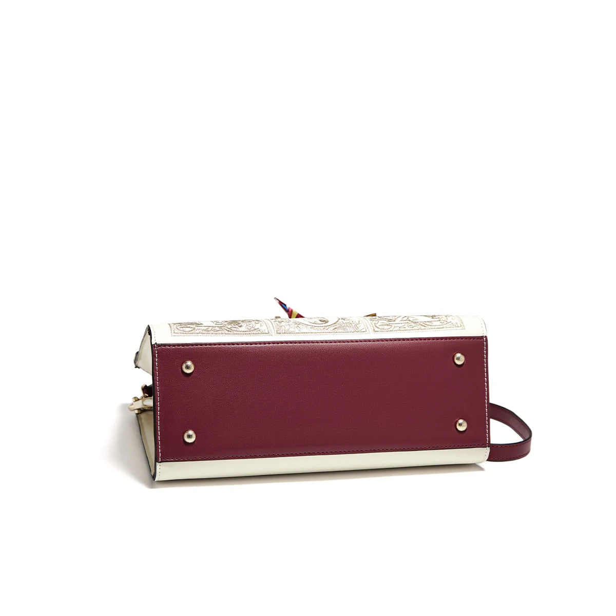 FOXER Women’s Embroidered Shoulder Bag
