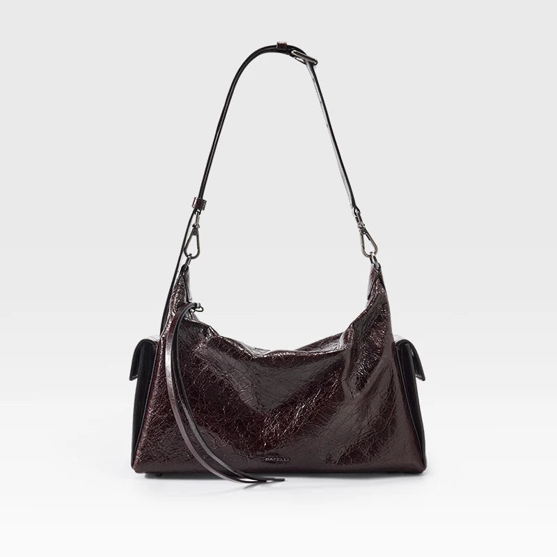 Classic Leather Shoulder Tote