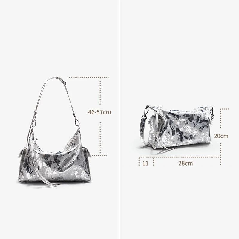 Classic Leather Shoulder Tote