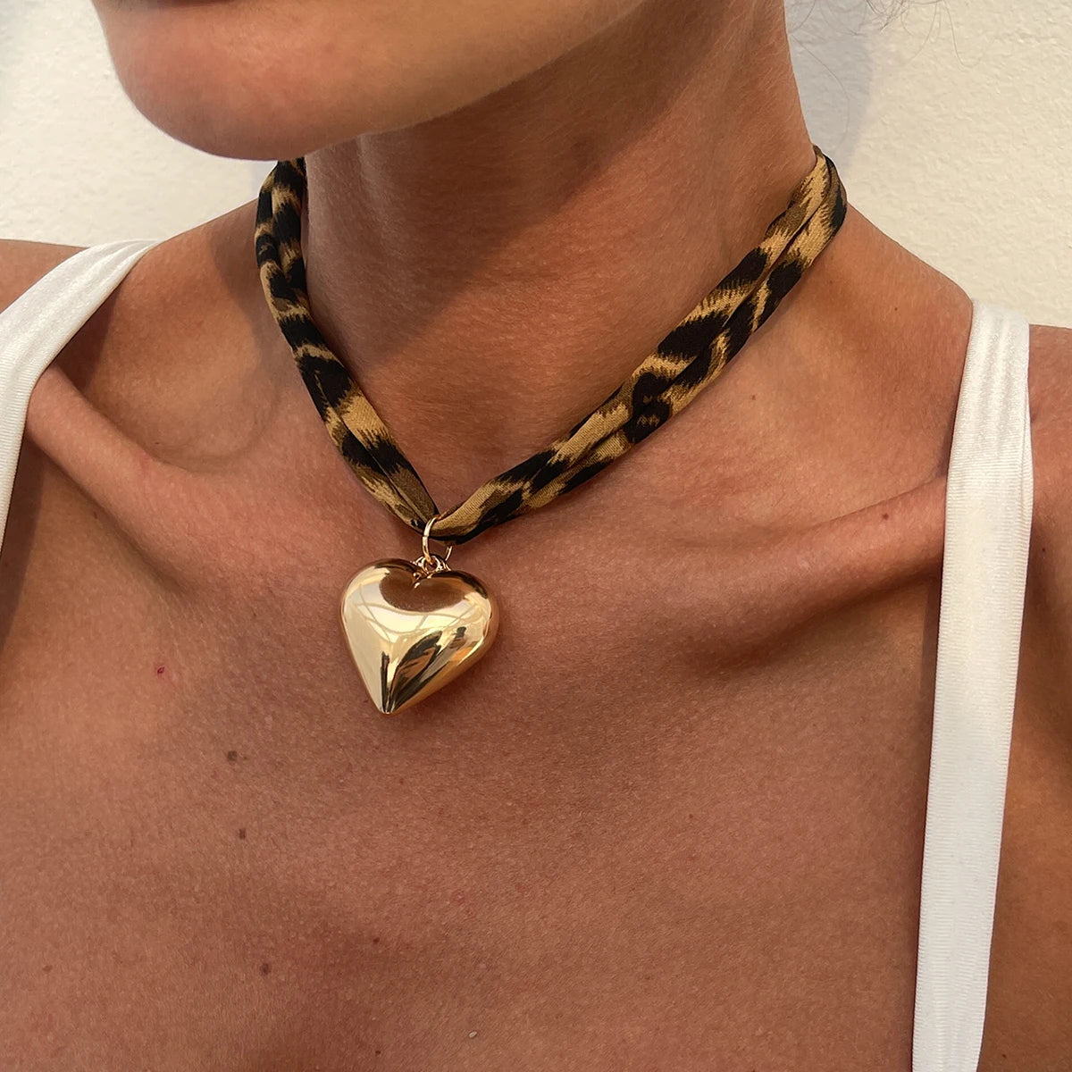 Layered Starfish Heart Necklace
