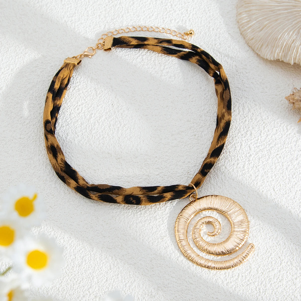 Starfish & Heart Pendant Choker