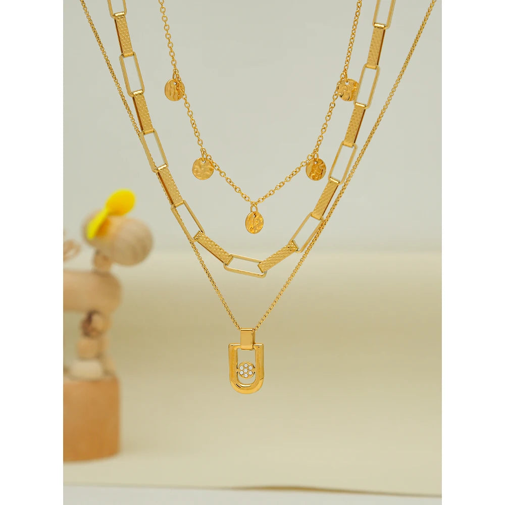 Statement Pendant Choker Necklace