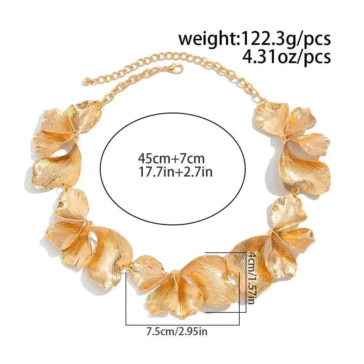 Vintage Flower Choker Necklace