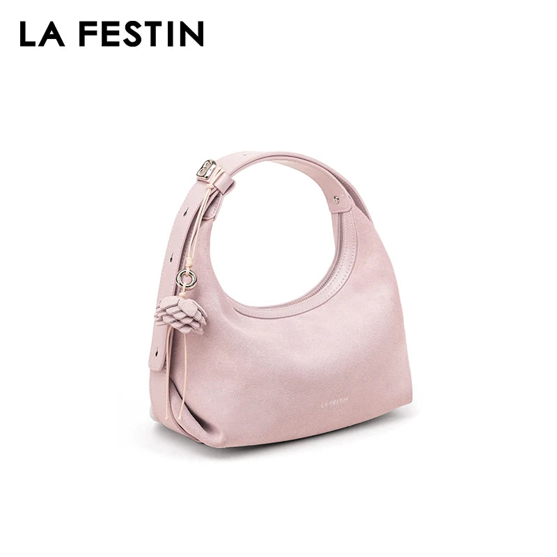 LA FESTIN Small Leather Shoulder Bag