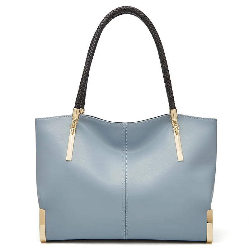 FOXER Cowhide Leather Tote Bag
