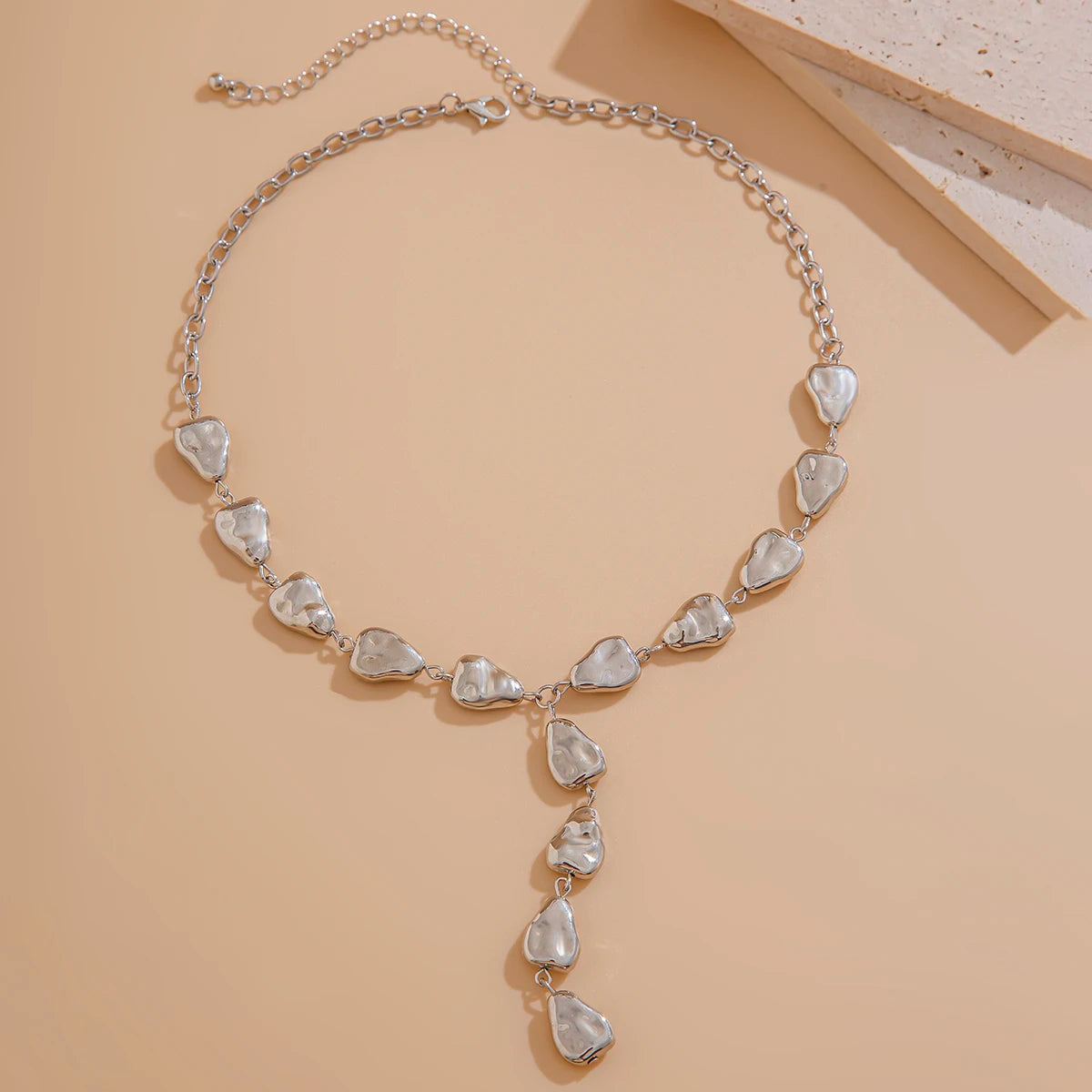 Y-Shaped Tassel Pendant Necklace