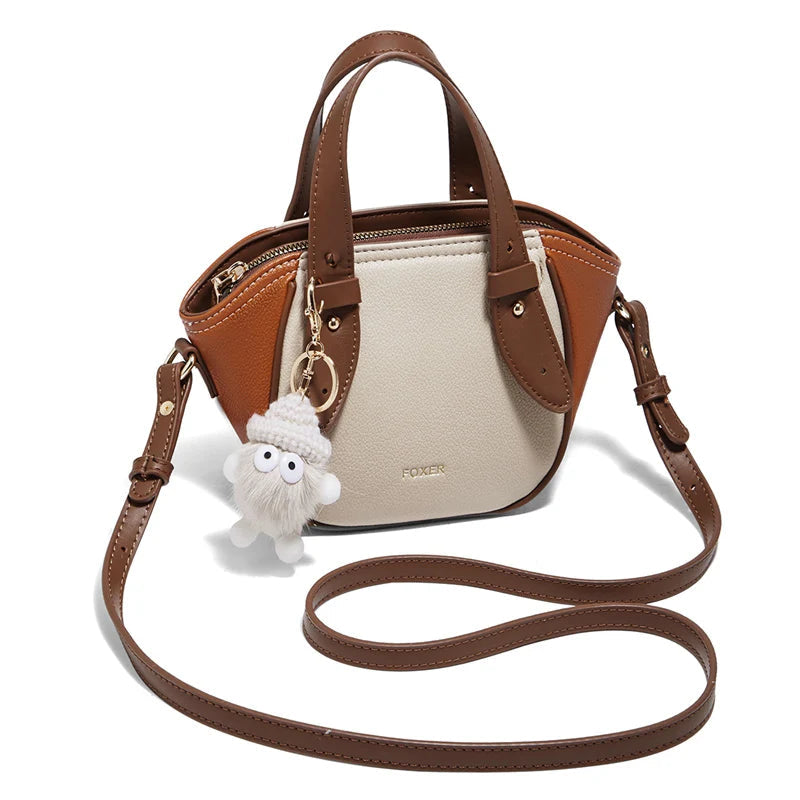 FOXER Women’s PU Messenger Bag 2026