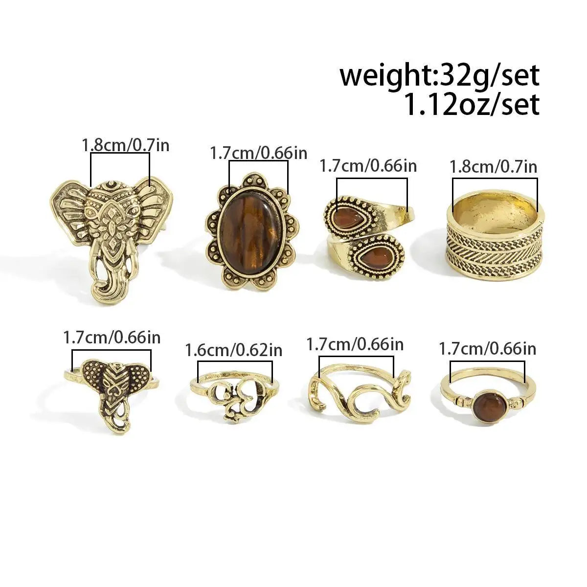 Elephant Ring Set