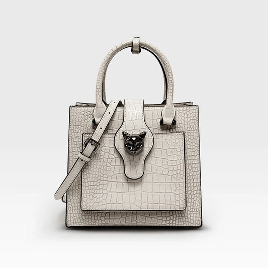 Leather Office Crossbody Bag