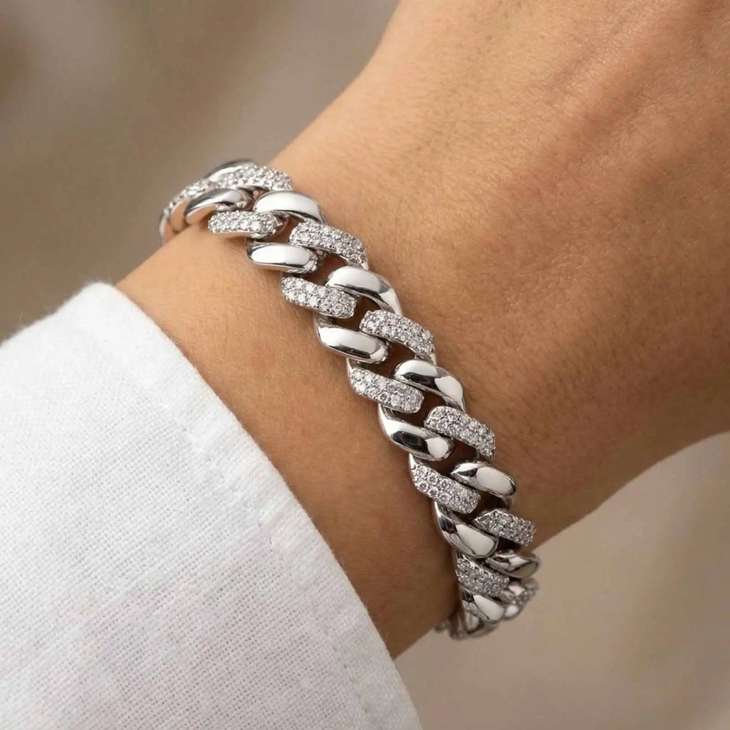Paperclip Chain Bracelet