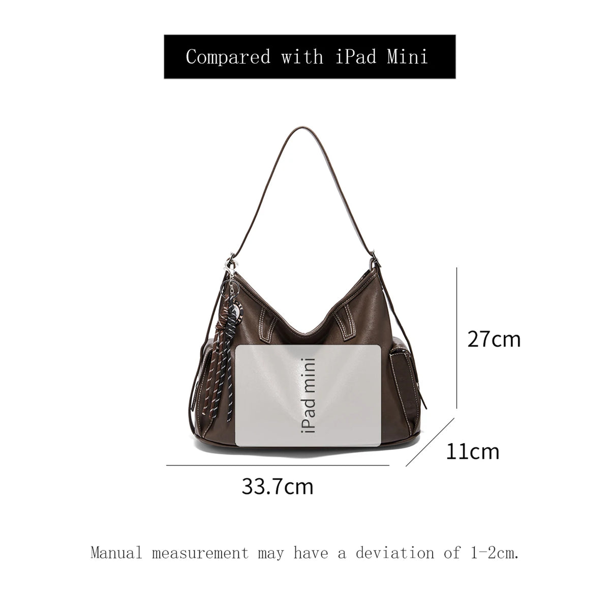 FOXER Women’s Large PU Hobo Bag 2026