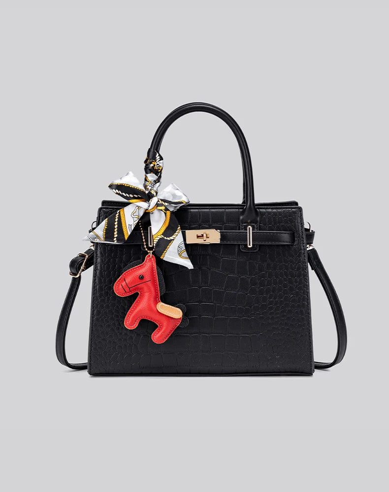 Large Capacity PU Crossbody Bag