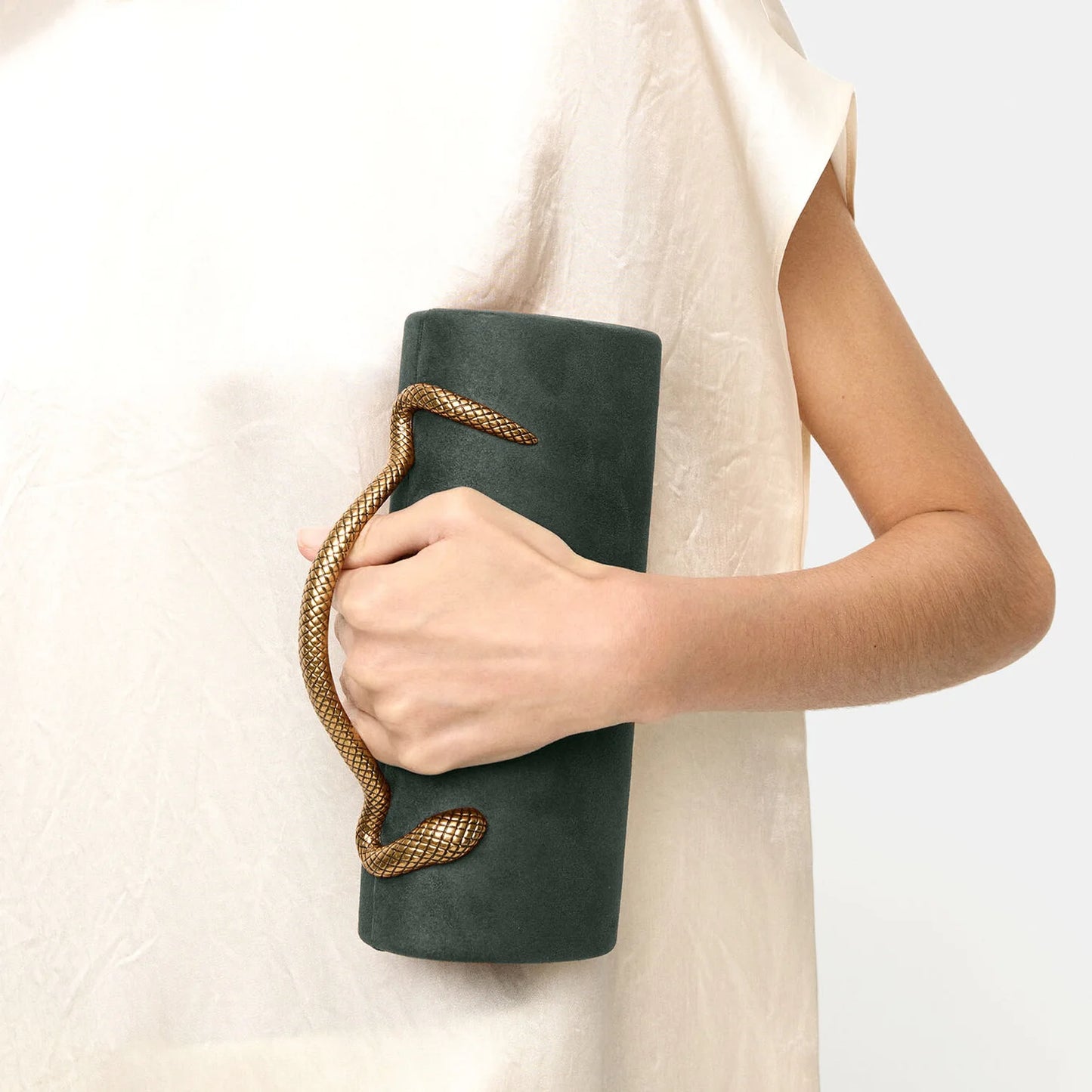 Luxury Gold Clasp Evening Clutch Bag for Women