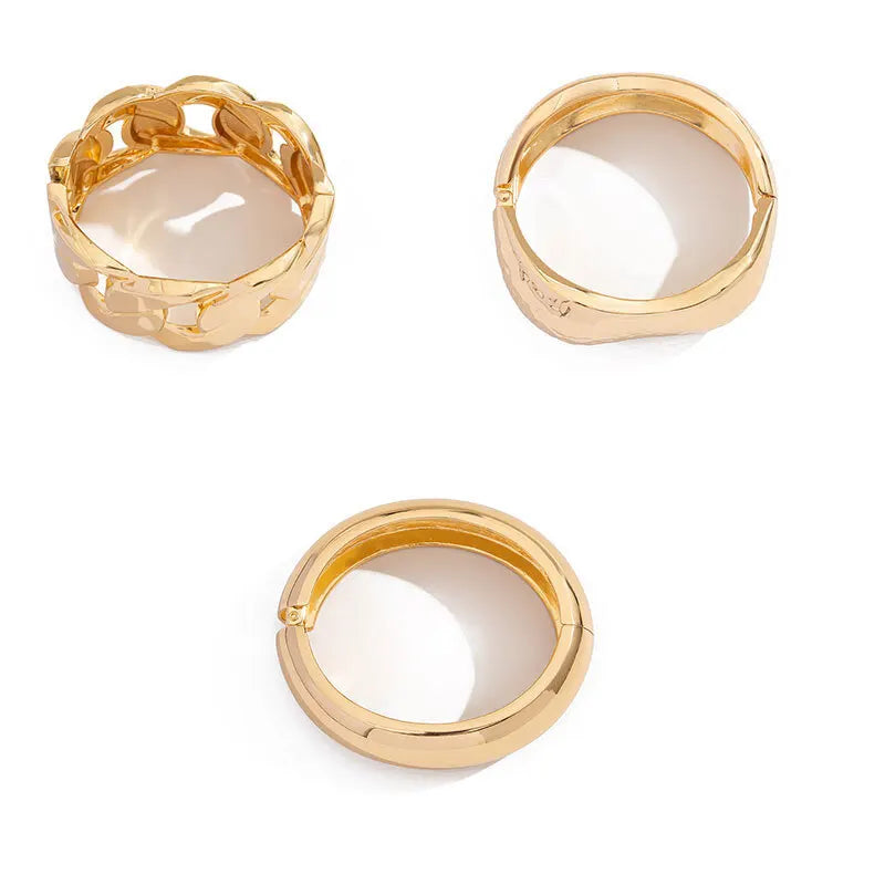 Gold Chain Cuff