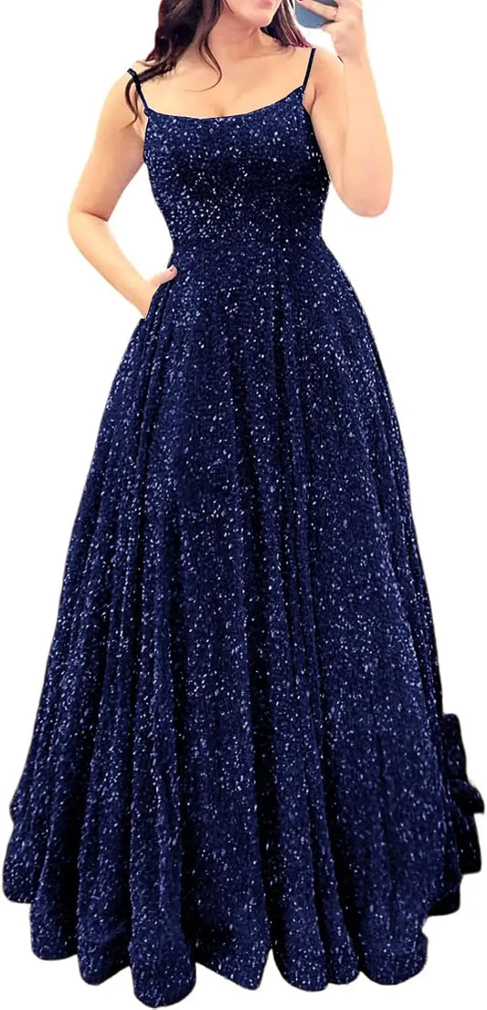 Women's Prom Dress Long 2026 Sexy Evening Dress A Line Military Ball Gown Party Dresses Formal Dress Women Elegant Luxury Dress