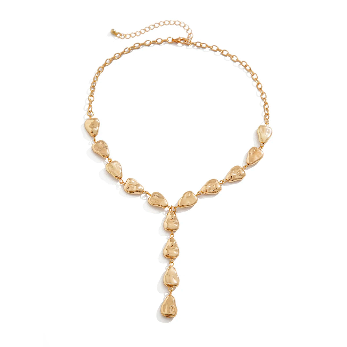 Y-Shaped Tassel Pendant Necklace