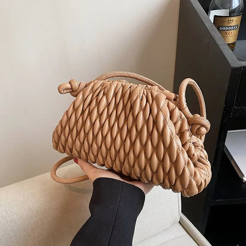 Embroidered Crossbody Shoulder Bag