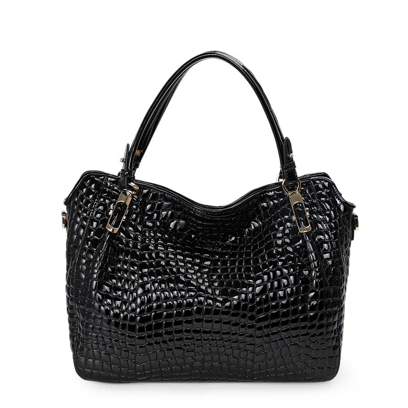 Crocodile Pattern Large Capacity Tote Bag