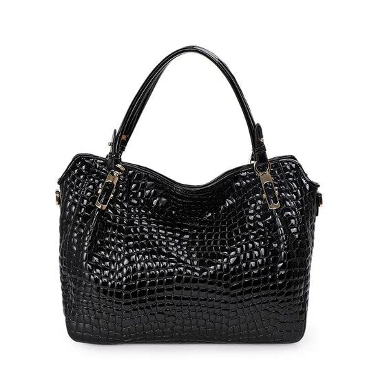 Crocodile Pattern Large Capacity Tote Bag