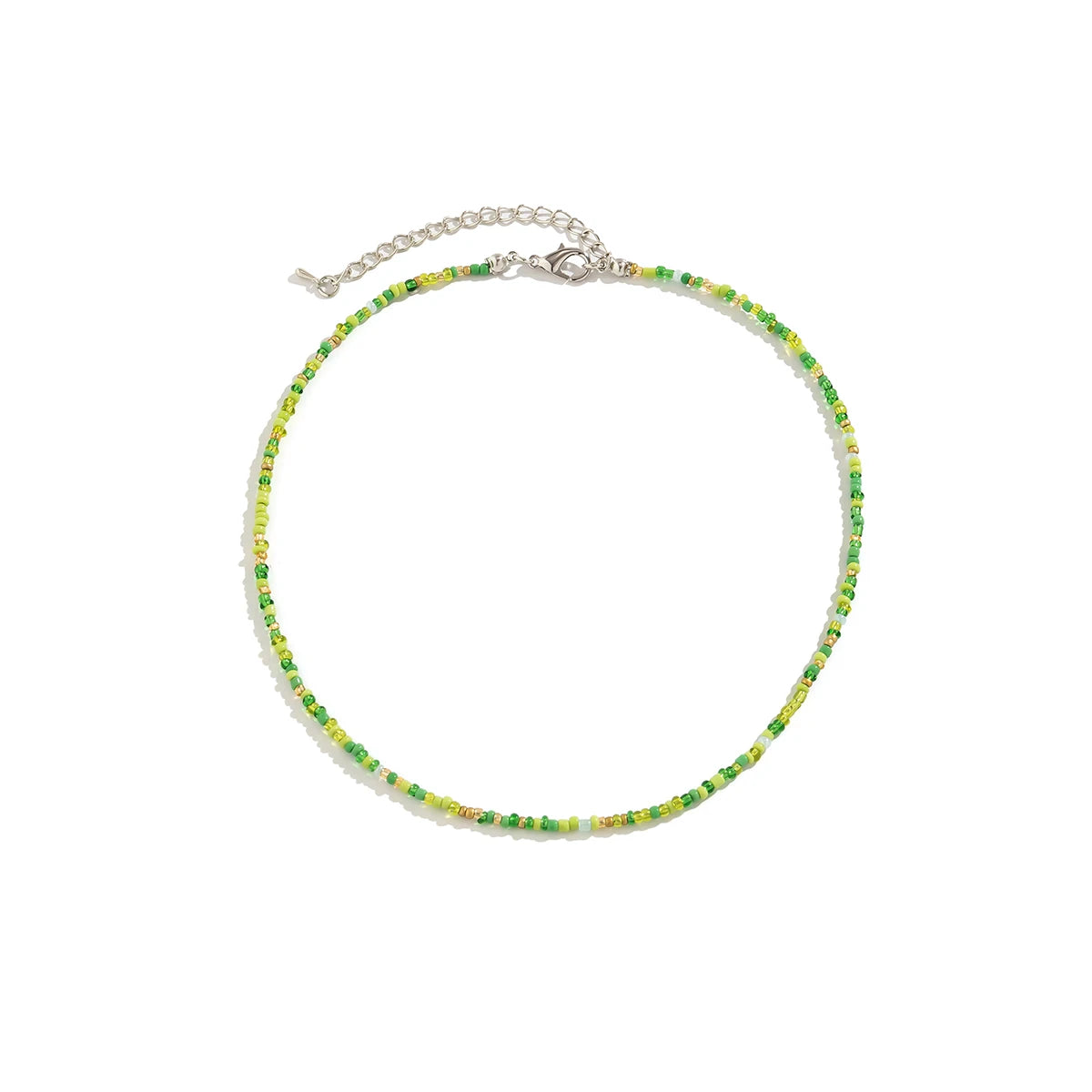 Boho Seed Bead Choker Necklace