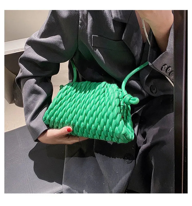 Embroidered Crossbody Shoulder Bag