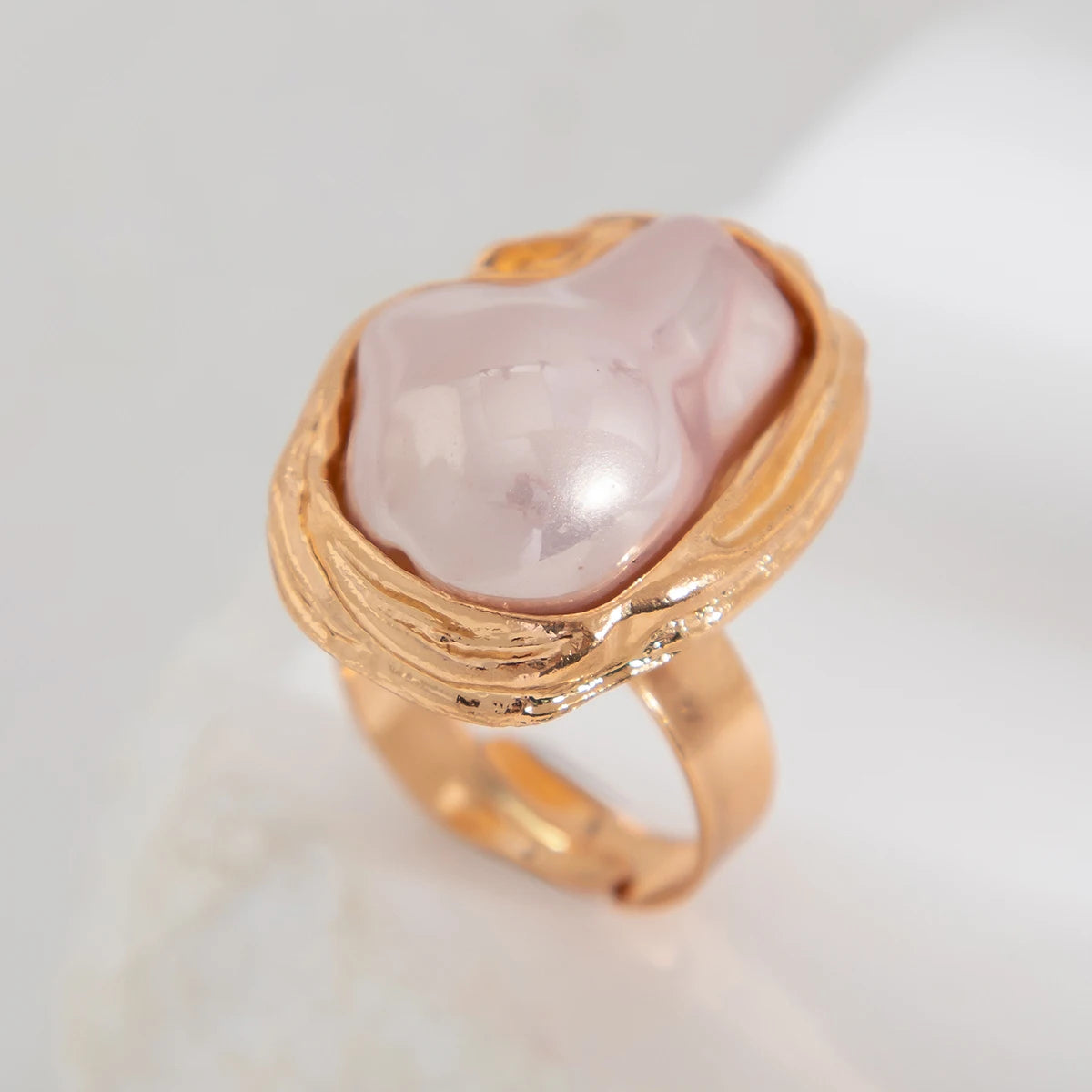 Baroque Pearl Ring