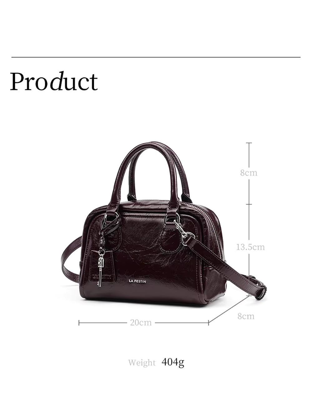 LA FESTIN Boston Crossbody Bag