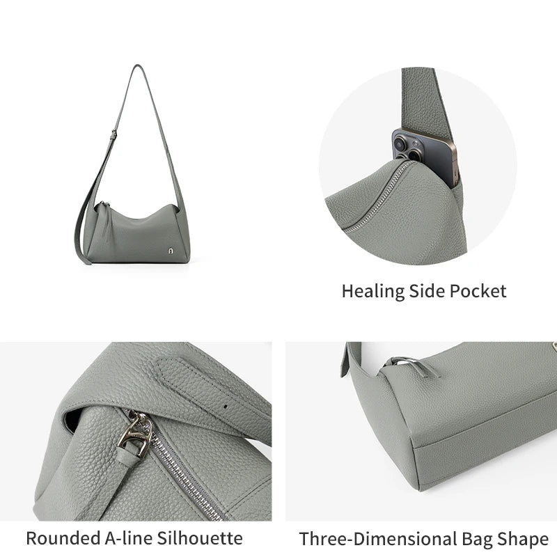 LA FESTIN Leather Tote Shoulder Bag