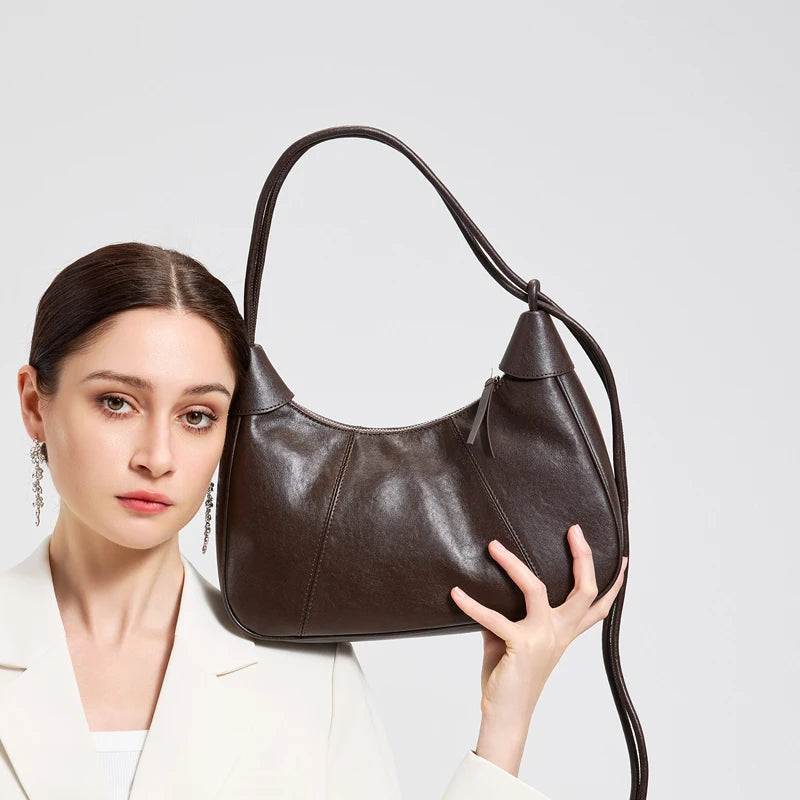 Soft Leather Tote Shoulder Bag 2026