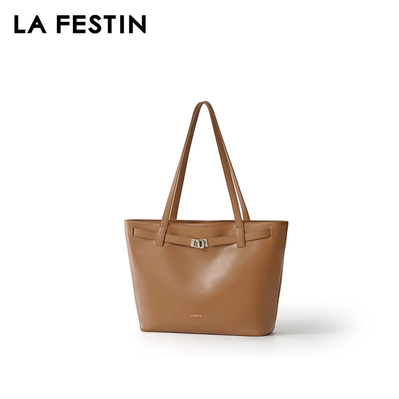 LA FESTIN Large Top Handle Tote Bag