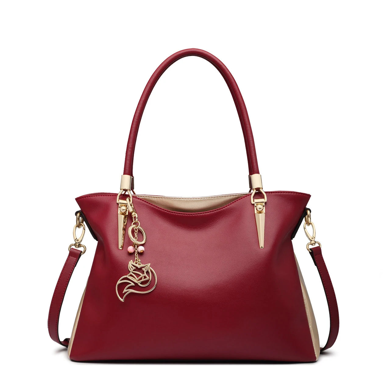 FOXER Women’s Large Leather Work Tote Bag