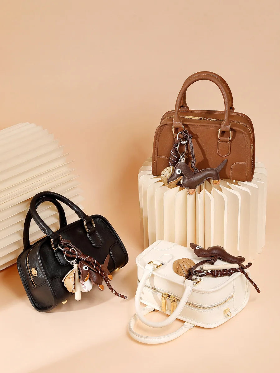 YANATARI Minimalist Cattle Leather Shoulder Bag