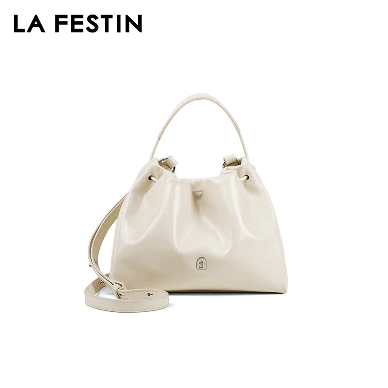 LA FESTIN Leather Shoulder Bag