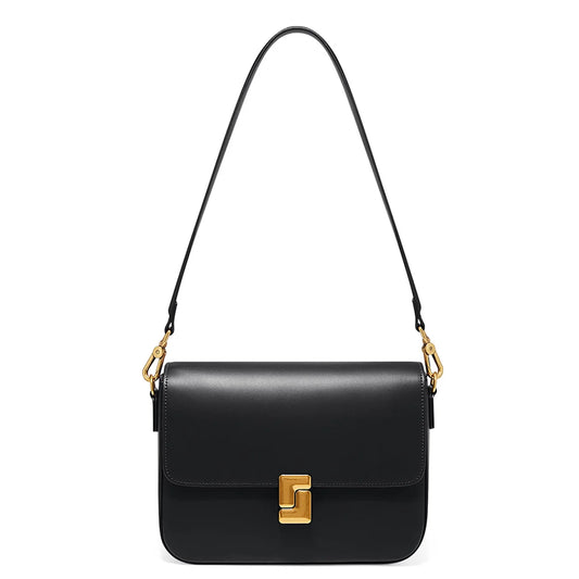 FOXER Women’s Square Leather Crossbody Bag