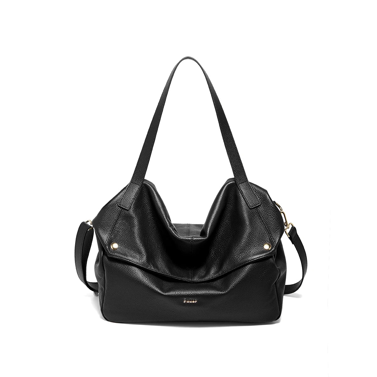 FOXER Genuine Leather Large Tote Bag