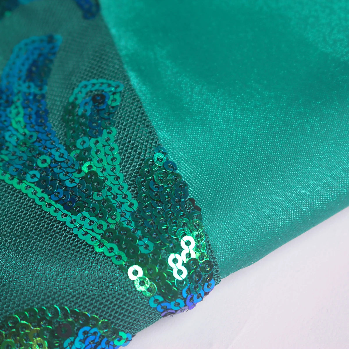 Emerald Sequin Mermaid Evening Dress