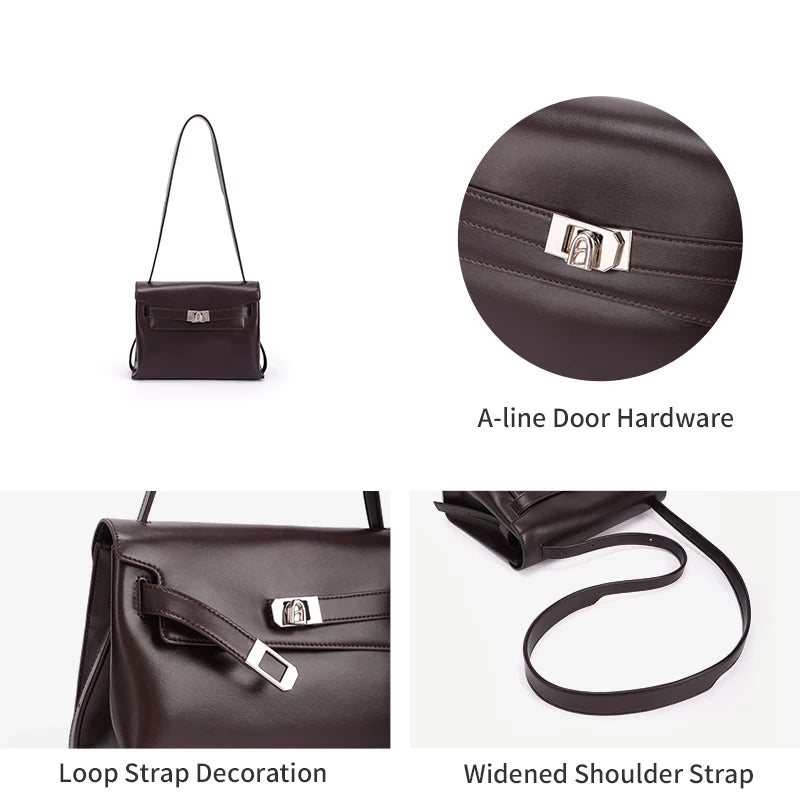 LA FESTIN Large Leather Tote Bag 2026